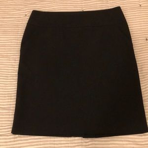 Black Pencil Skirt with pockets